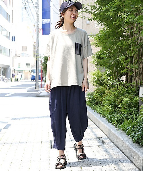 チチカカ（チチカカ）の「パラコードアレンジジェットキャップ（キャップ・レディース・ベージュ/ネイビー/グリーン・FREE）」の8枚目の写真