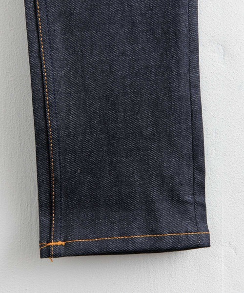 Nudie Jeans(ヌーディージーンズ)の「Nudie Jeans ヌーディージーンズ Thin Finn Dry Twill シンフィン ストレッチ スキニー デニム 111085030(デニムパンツ・メンズ・ノンウォッシュ・32inch/28inch/31inch/29inch/27inch/30inch)」の3枚目の写真