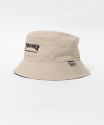THRASHER/スラッシャー GE14 THRASHER 21TH-H04K キッズ バケットハット ブランドロゴ 刺繍
