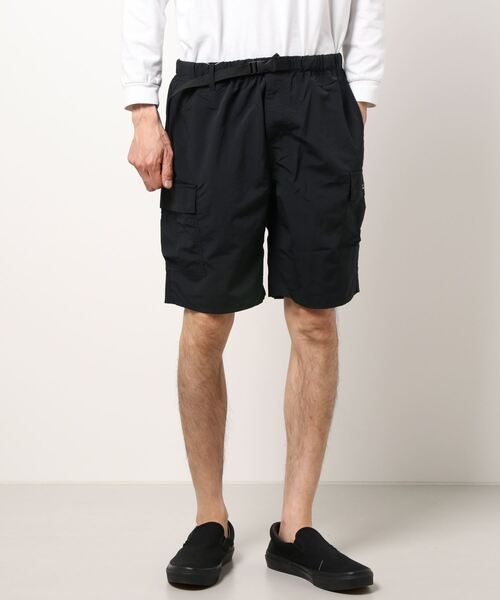 CAMP7（キャンプセブン）の「【CAMP7】ナイロンワイドショーツ（その他パンツ・メンズ・ブラック/ベージュ/グレー/オリーブ・M/L/XL）」の2枚目の写真