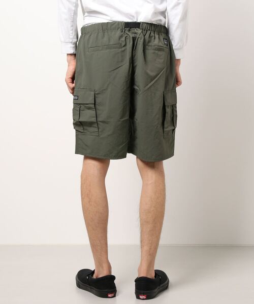 CAMP7（キャンプセブン）の「【CAMP7】ナイロンワイドショーツ（その他パンツ・メンズ・ブラック/ベージュ/グレー/オリーブ・M/L/XL）」の8枚目の写真