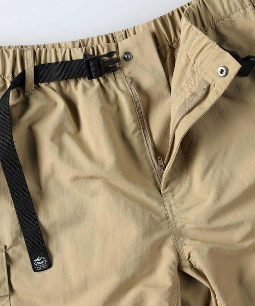 CAMP7（キャンプセブン）の「【CAMP7】ナイロンワイドショーツ（その他パンツ・メンズ・ブラック/ベージュ/グレー/オリーブ・M/L/XL）」の18枚目の写真