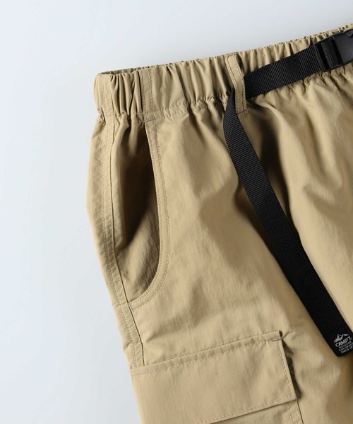 CAMP7（キャンプセブン）の「【CAMP7】ナイロンワイドショーツ（その他パンツ・メンズ・ブラック/ベージュ/グレー/オリーブ・M/L/XL）」の19枚目の写真