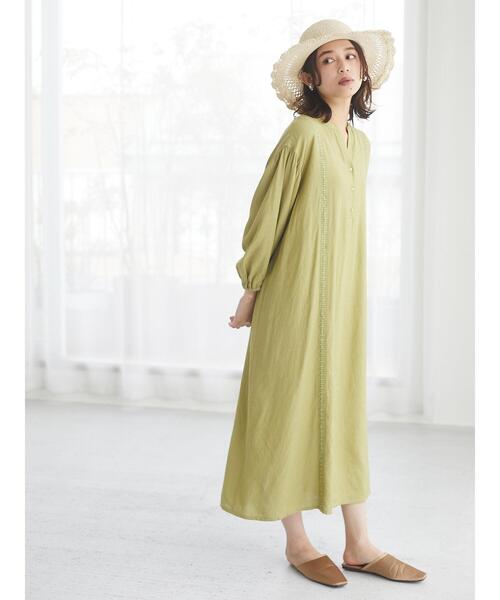 Green Parks(グリーンパークス)の「・レース編みハット*(ハット・レディース・ベージュ/キャメル・FREE)」の5枚目の写真