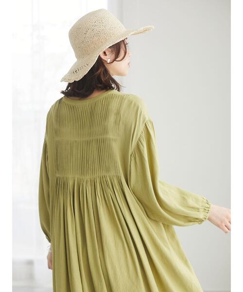 Green Parks(グリーンパークス)の「・レース編みハット*(ハット・レディース・ベージュ/キャメル・FREE)」の7枚目の写真