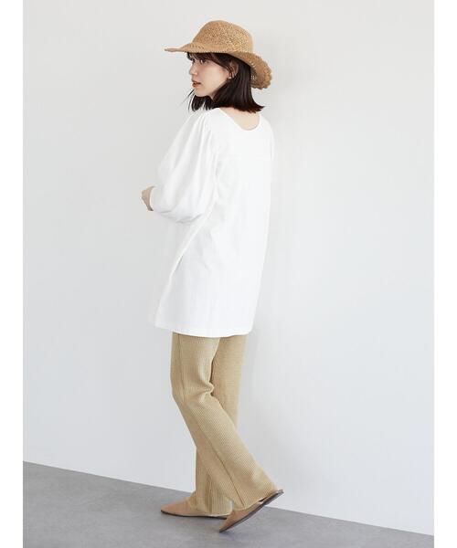 Green Parks(グリーンパークス)の「・レース編みハット*(ハット・レディース・ベージュ/キャメル・FREE)」の14枚目の写真