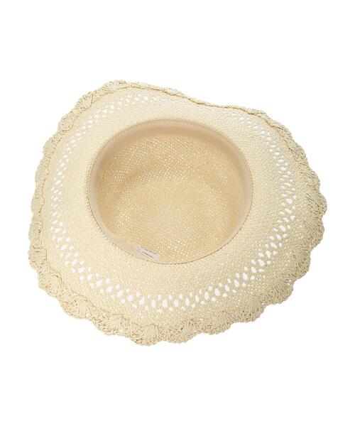 Green Parks(グリーンパークス)の「・レース編みハット*(ハット・レディース・ベージュ/キャメル・FREE)」の22枚目の写真