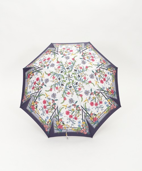 axes femme（アクシーズファム）の「スカーフパターン長傘（長傘・レディース・ネイビー/ピンク・MEDIUM）」の6枚目の写真