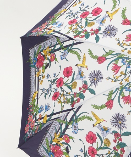 axes femme（アクシーズファム）の「スカーフパターン長傘（長傘・レディース・ネイビー/ピンク・MEDIUM）」の9枚目の写真