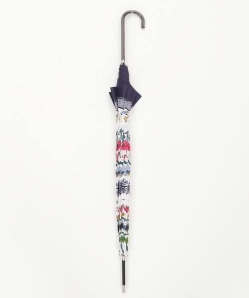 axes femme（アクシーズファム）の「スカーフパターン長傘（長傘・レディース・ネイビー/ピンク・MEDIUM）」の12枚目の写真