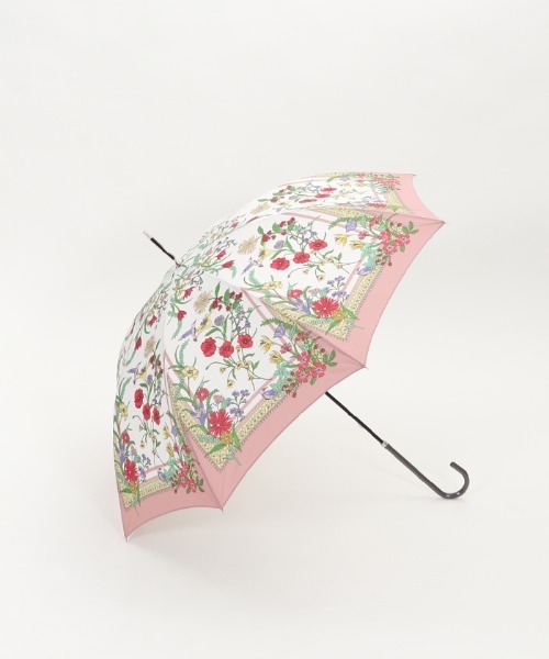 axes femme（アクシーズファム）の「スカーフパターン長傘（長傘・レディース・ネイビー/ピンク・MEDIUM）」の14枚目の写真