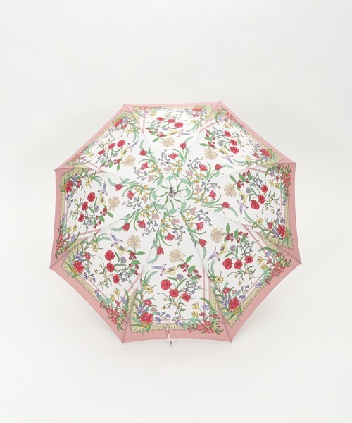 axes femme（アクシーズファム）の「スカーフパターン長傘（長傘・レディース・ネイビー/ピンク・MEDIUM）」の15枚目の写真