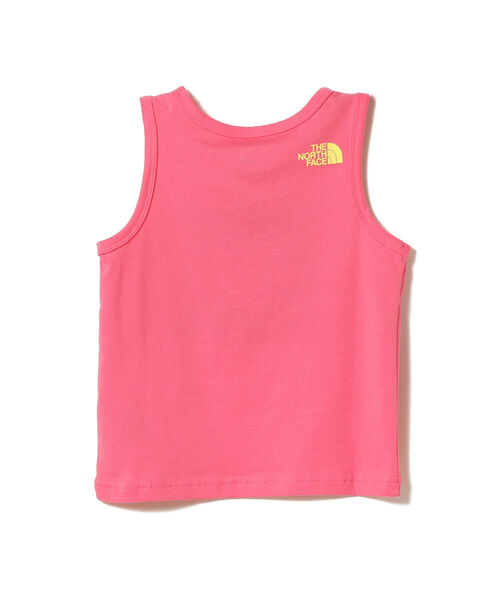 B:MING by BEAMS（ビーミングバイビームス）の「THE NORTH FACE / オーガニックコットン タンクトップ（100~120cm）（タンクトップ・キッズ・ピンク/ホワイト・120/110/100）」の8枚目の写真