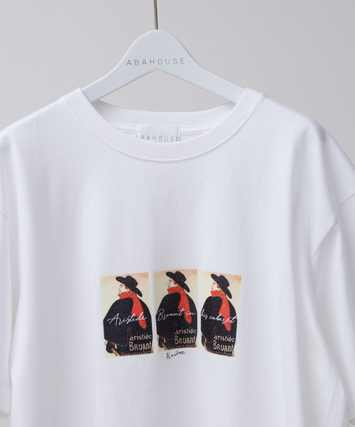 ABAHOUSE（アバハウス）の「【LAUTREC】 Ambassadeurs（Tシャツ/カットソー・メンズ・グレイッシュブルー/ホワイト/スミクロ・46/48/44/50）」の5枚目の写真