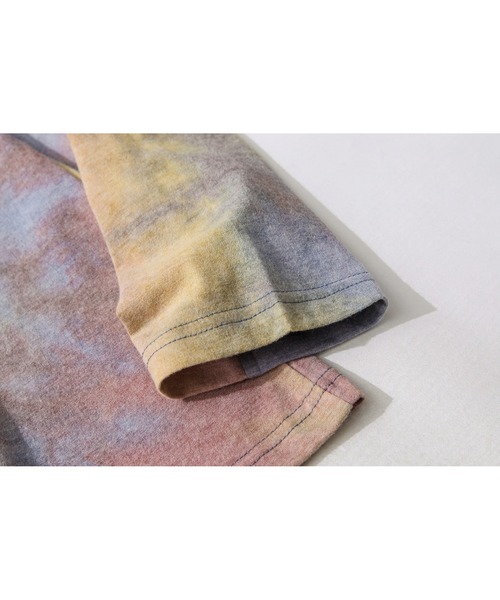 セール】【HOOK】個性派タイダイ染めロングt（Tシャツ