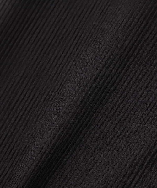 N.(N. Natural Beauty Basic)(エヌエヌナチュラルビューティーベーシック)の「リブハイネック五分袖カットソー(Tシャツ/カットソー・レディース・ホワイト/カーキ/ブラック・MEDIUM)」の12枚目の写真