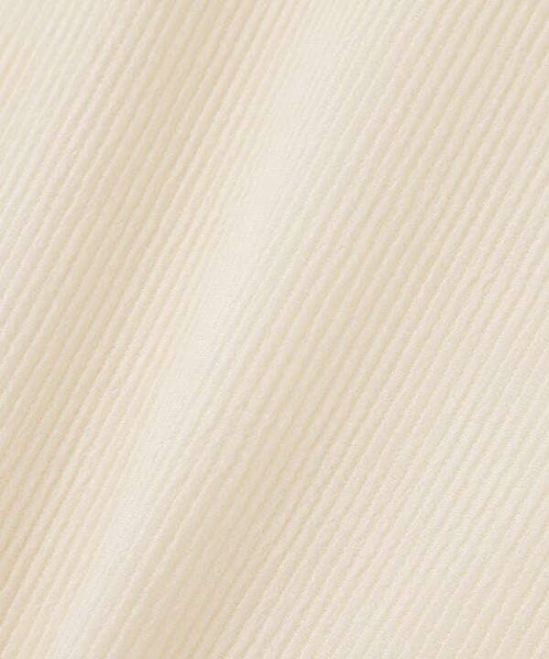 N.(N. Natural Beauty Basic)(エヌエヌナチュラルビューティーベーシック)の「リブハイネック五分袖カットソー(Tシャツ/カットソー・レディース・ホワイト/カーキ/ブラック・MEDIUM)」の13枚目の写真