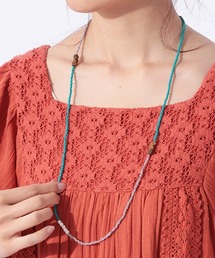 チチカカ | ウッドキューブビーズネックレス(ネックレス)