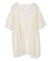 Green　Parks | シャーリングカットプルオーバー＊(Tシャツ/カットソー)