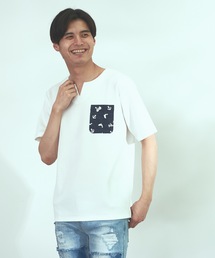 【BLUE STANDARD】速乾 制菌 防臭 快適 シワになりにくい ドライワッフルポケTシャツ