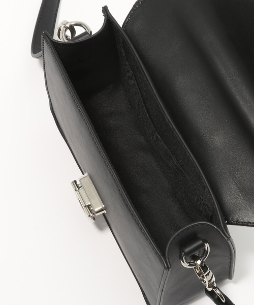 PAGEBOY（ページボーイ）の「バイカラースクエアショルダー（ショルダーバッグ・レディース・ホワイト×ブラック/イエロー系その他・FREE）」の14枚目の写真