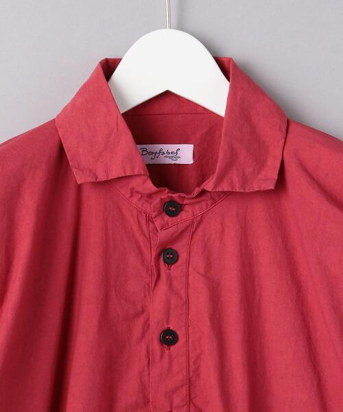 BERGFABEL（ベルグファベル）の「＜Bergfabel (ベルグファベル) ＞ プルオーバー シャツ（シャツ/ブラウス・メンズ・レッド・46/48）」の3枚目の写真