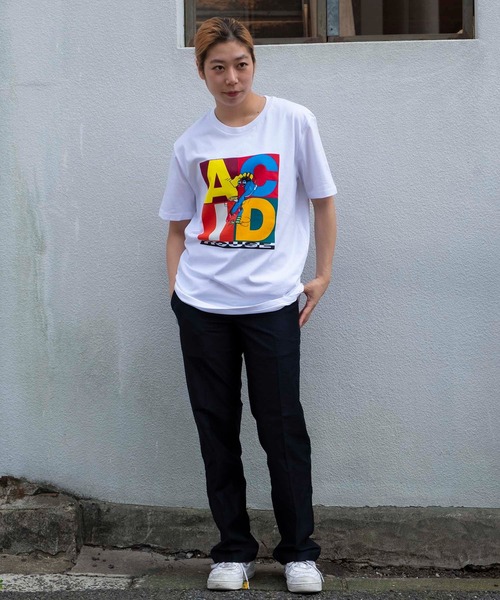 IDEA BOOKS（アイディアブックス）の「【IDEA/アイディア】ACID HOUSE Yves Uro Tシャツ（Tシャツ/カットソー・メンズ・ホワイト・M/L/XL）」の3枚目の写真