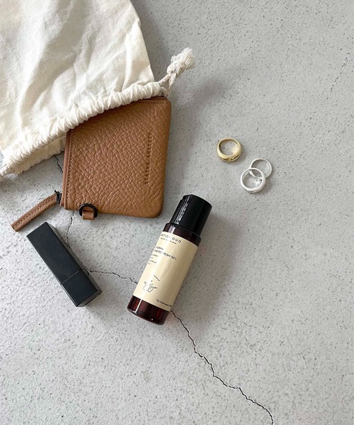 CANAL JEAN(キャナルジーン)の「STATUS ANXIETY(ステータスアングザエティー) "PART TIME FRIENDS"ミニサイズウォレット(財布・レディース・ブラック/カーキ/タン・ONE SIZE)」の3枚目の写真