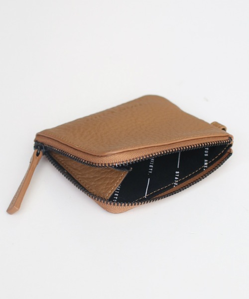 CANAL JEAN(キャナルジーン)の「STATUS ANXIETY(ステータスアングザエティー) "PART TIME FRIENDS"ミニサイズウォレット(財布・レディース・ブラック/カーキ/タン・ONE SIZE)」の6枚目の写真