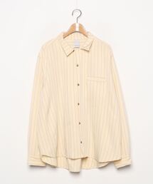 CASPER JOHN | ストライプ柄長袖シャツ(シャツ/ブラウス)