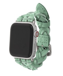 Apple Watch Band / アップルウォッチ バンド レザーメッシュ / Urban Coral