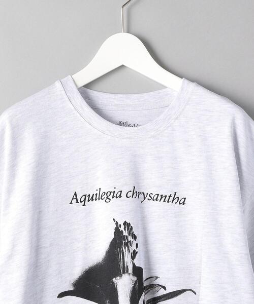 BEAUTY&YOUTH UNITED ARROWS（ビューティーアンドユースユナイテッドアローズ）の「【別注】＜KarlBlossfeldt＞PRINT T2/Tシャツ（Tシャツ/カットソー・メンズ・ライトグレー・MEDIUM/SMALL/X-LARGE/LARGE）」の2枚目の写真
