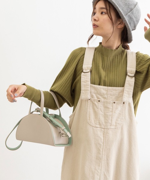 Laugoa(ラウゴア)の「LAUGOA×POU DOU DOU TYNE ラウンドショルダーバッグ(ショルダーバッグ・レディース・ブラック/グレー系その他・8)」の18枚目の写真