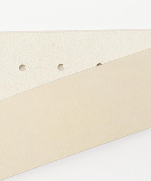 ISABEL MARANT（イザベルマラン）の「ISABEL MARANT IDIANI レザーベルト（ベルト・レディース・ホワイト/ブラック・S/M）」の5枚目の写真