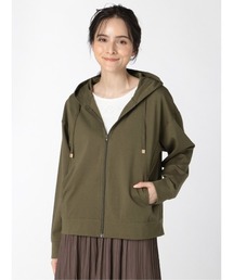 m.f.editorial | エムエフエディトリアルレディース/m.f.editorial：Women ダンボールニット フルジップ長袖パーカー(パーカー)