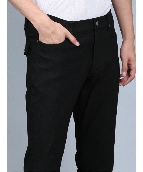 TAKA-Q(タカキュー)の「タカキューメンズ/TAKA-Q:MEN WONDER WARM 裏起毛スリムパンツ(その他パンツ・メンズ・ブラック・MEDIUM/3L/S/LARGE/X-LARGE)」の6枚目の写真