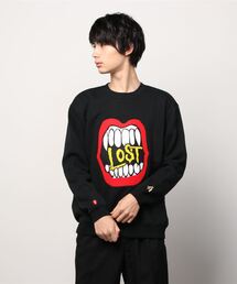 STUD MUFFIN | STUD MUFFIN/スタッドマフィン/Big Mouse フェルトLSカットソー(Tシャツ/カットソー)