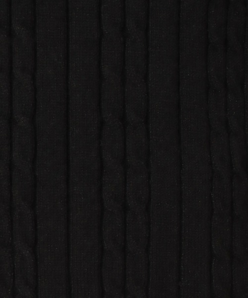 libelle more（リベル モア）の「12Gスフレニット　前身ケーブルワイドリブプルオーバー（ニット/セーター・レディース・ブラック/ベージュ/オフホワイト/カーキ/ピンク・M/L）」の19枚目の写真