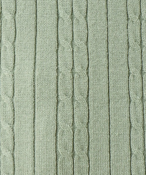 libelle more（リベル モア）の「12Gスフレニット　前身ケーブルワイドリブプルオーバー（ニット/セーター・レディース・ブラック/ベージュ/オフホワイト/カーキ/ピンク・M/L）」の10枚目の写真