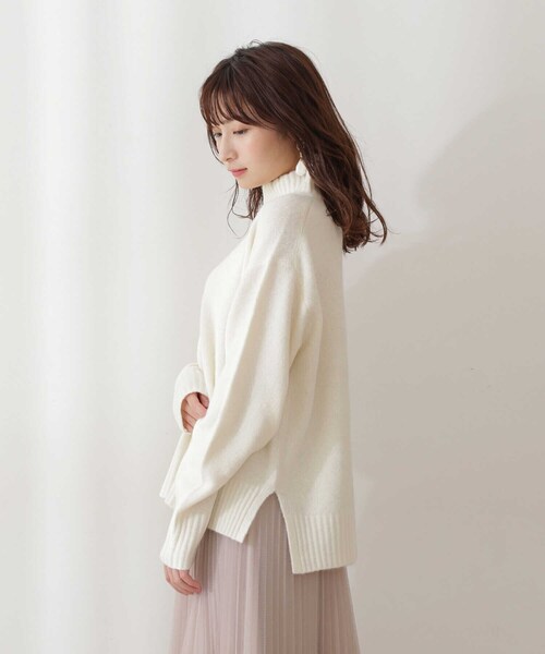 PROPORTION BODY DRESSING（プロポーションボディドレッシング）の「フォックスタートルニット / 1211270002（ニット/セーター・レディース・ピンク系その他/ホワイト系その他・FREE）」の15枚目の写真