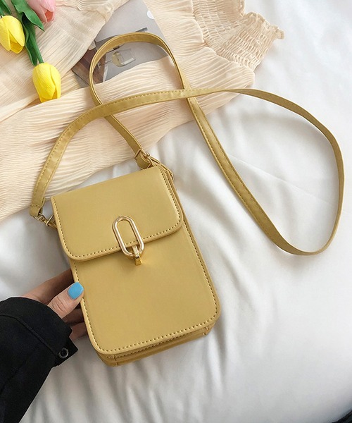 TABI PAL（タビパル）の「2つ仕分け　コンパクトショルダー/スマホ入れ（ショルダーバッグ・レディース・イエロー/ブラック/ホワイト・FREE）」の18枚目の写真