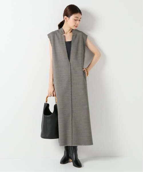 保障できる マニッシュサックワンピース 完売 Plage ロングワンピース Williamsav Com