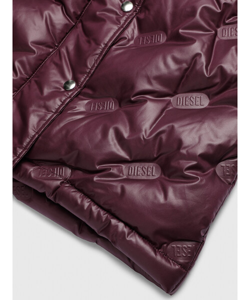 DIESEL（ディーゼル）の「DIESEL KID ジュニア ダウンコート リアルダウン（ダウンジャケット/コート・キッズ・ワインレッド/ブラック・6Y/12Y/8Y/14Y/4Y/10Y）」の12枚目の写真