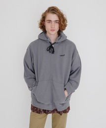 WEAR IN WEAR OUT ジップアップフーディー QUIET SHADE HEATHER