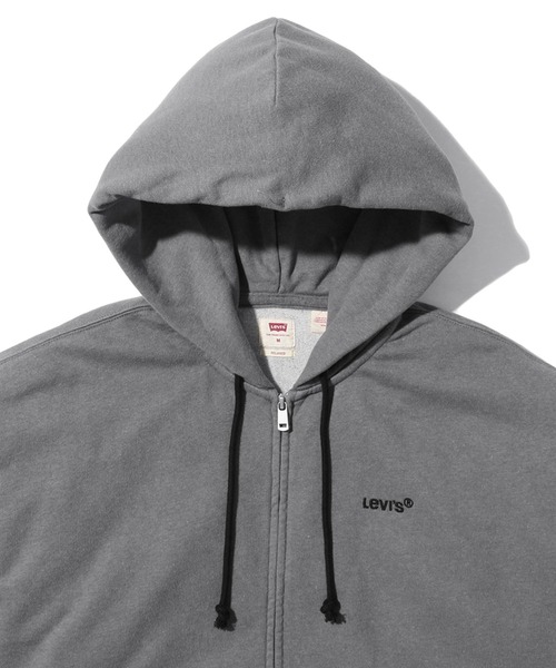 Levi's(リーバイス)の「WEAR IN WEAR OUT ジップアップフーディー QUIET SHADE HEATHER(パーカー・メンズ・グレー・L/M/S/XL)」の3枚目の写真