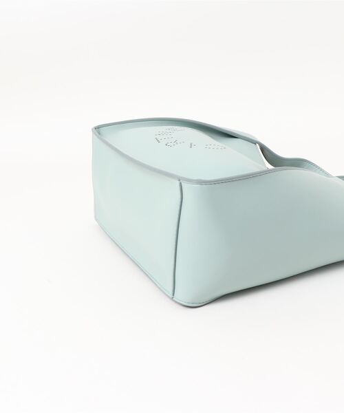 美品 ステラマッカートニー コットンポプリン ミディスカート ティアード ブルー 美品 ステラマッカートニー コットンポプリン ミディスカート