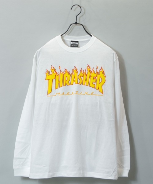Web限定 Thrasherロゴ ロンt Tシャツ カットソー Thrasher スラッシャー のファッション通販 Zozotown