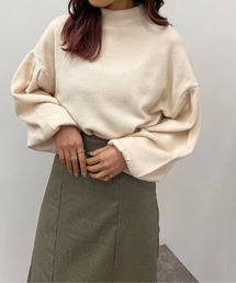 袖タックニット【ZOZOTOWN限定アイテム】【9PO】