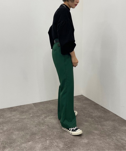 apres jour mignon(アプレジュールミニョン)の「袖タックニット【ZOZOTOWN限定アイテム】【9PO】(ニット/セーター・レディース・ブルー/オレンジ/ブラック/グリーン/アイボリー・フリー/X-LARGE)」の22枚目の写真