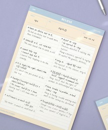 MARK'S（マークス）の「PAPERIAN ぺーパーリアン B5 ビリーブ･ノートパッド（手帳/メモ帳）」